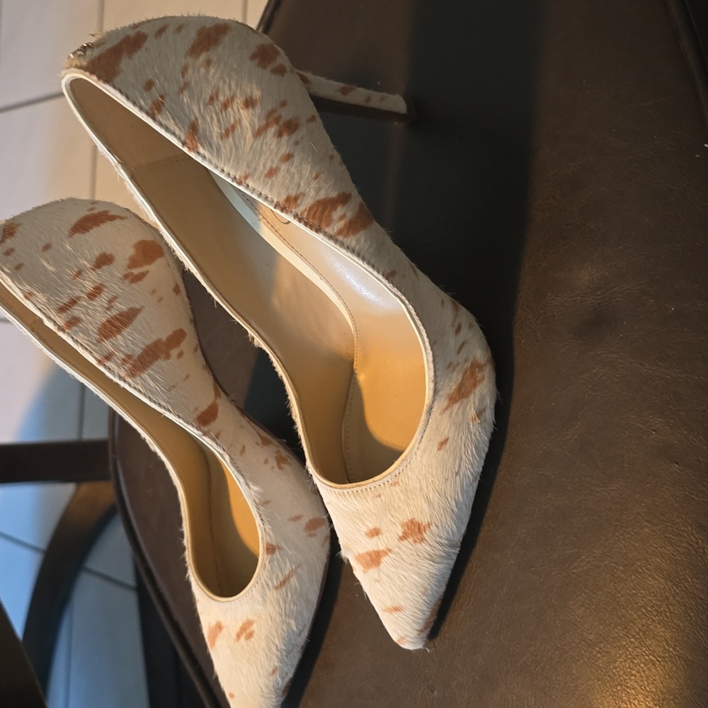 Sam Edelman Hazel Calf Hair Heels - Picture 3 of 6